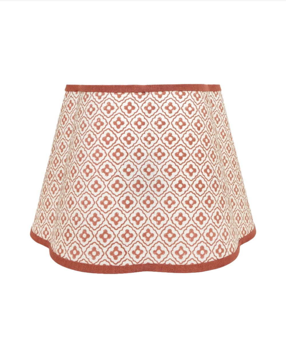 Scalloped Finestra Lampshade - Pink