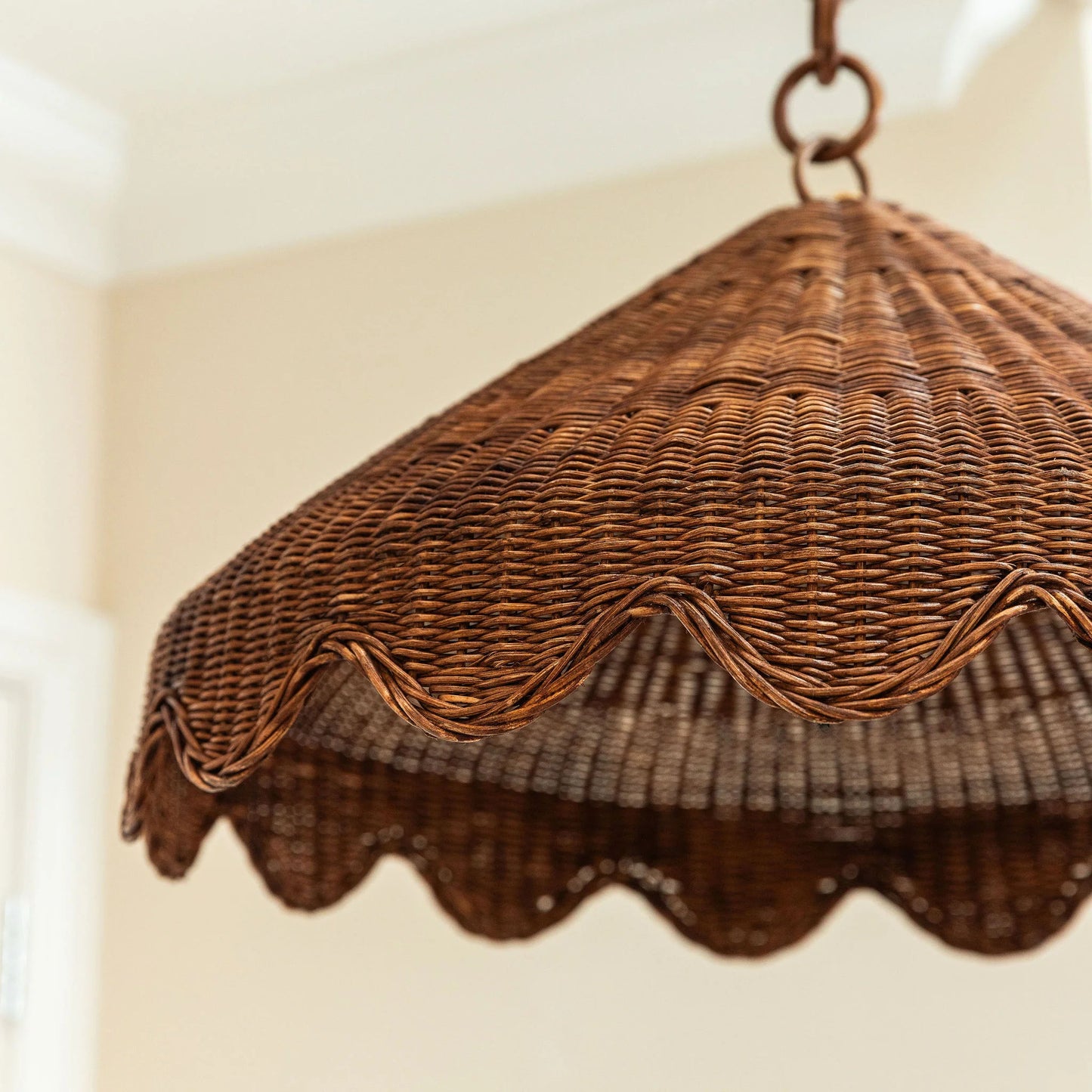 Lily Scalloped Pendant Light