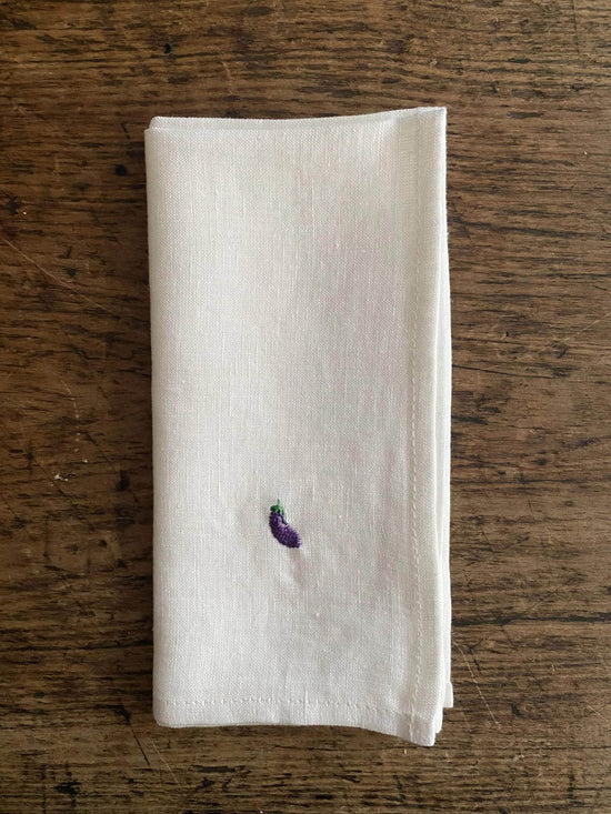 Rainbow Veggie Napkin, Set of 6