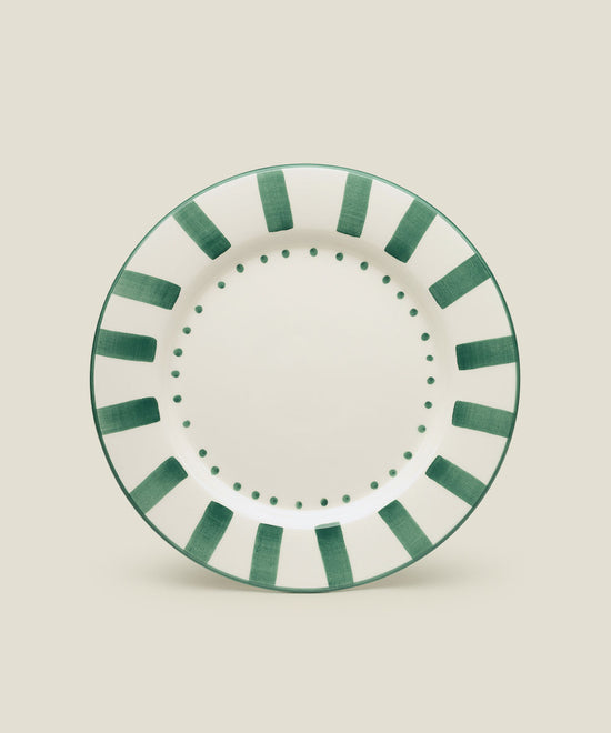 Circus Dinner Plate Green