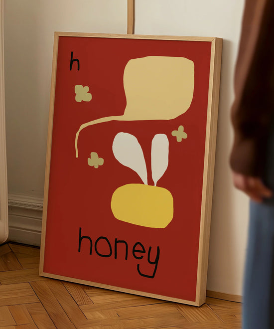 H for Honey Print