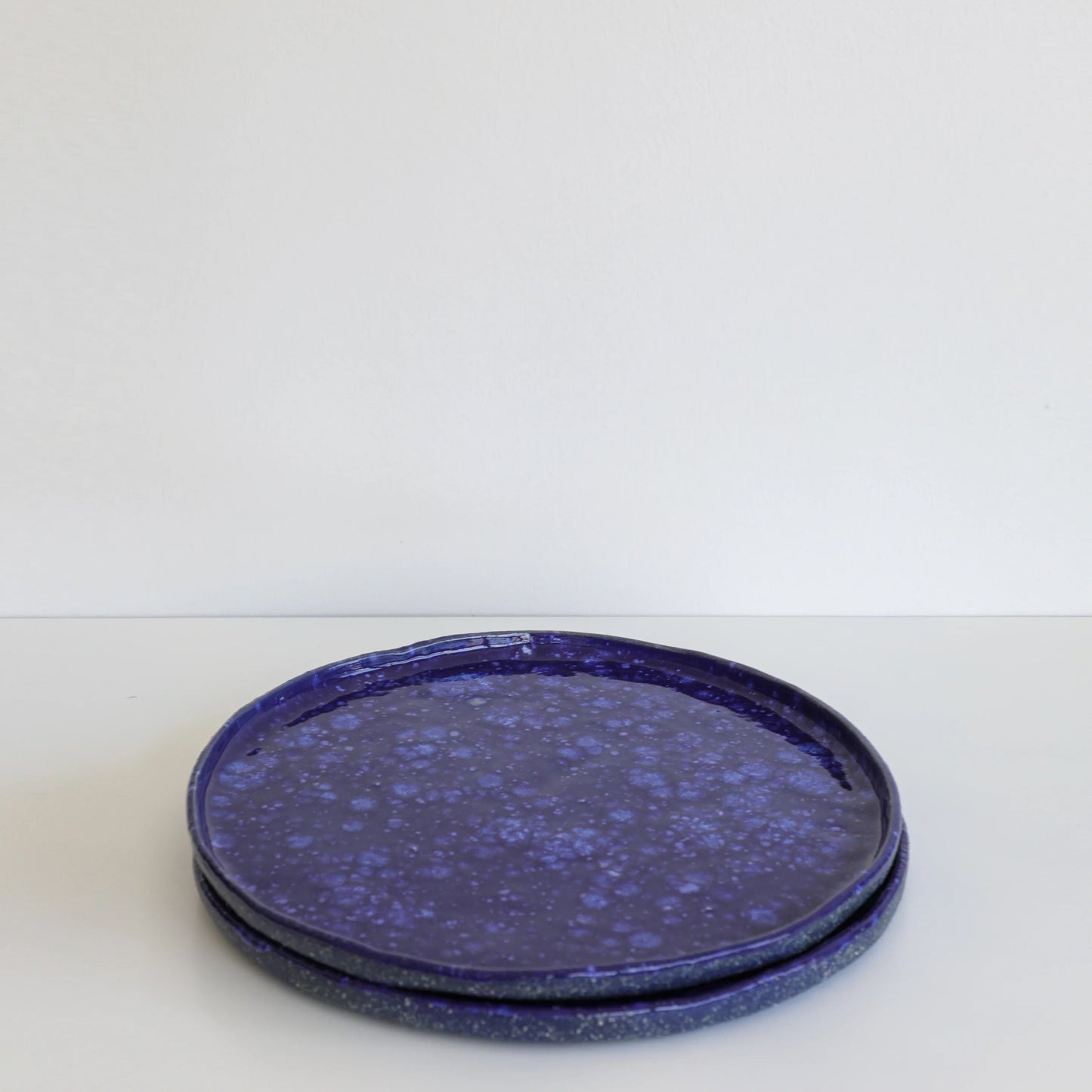 Deep Navy Galaxy Flat Plate