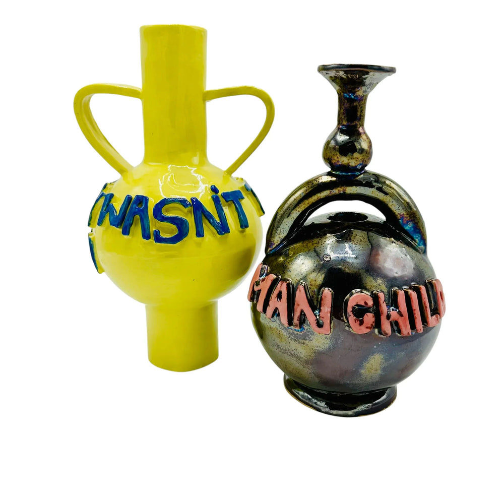 Man Child Vase