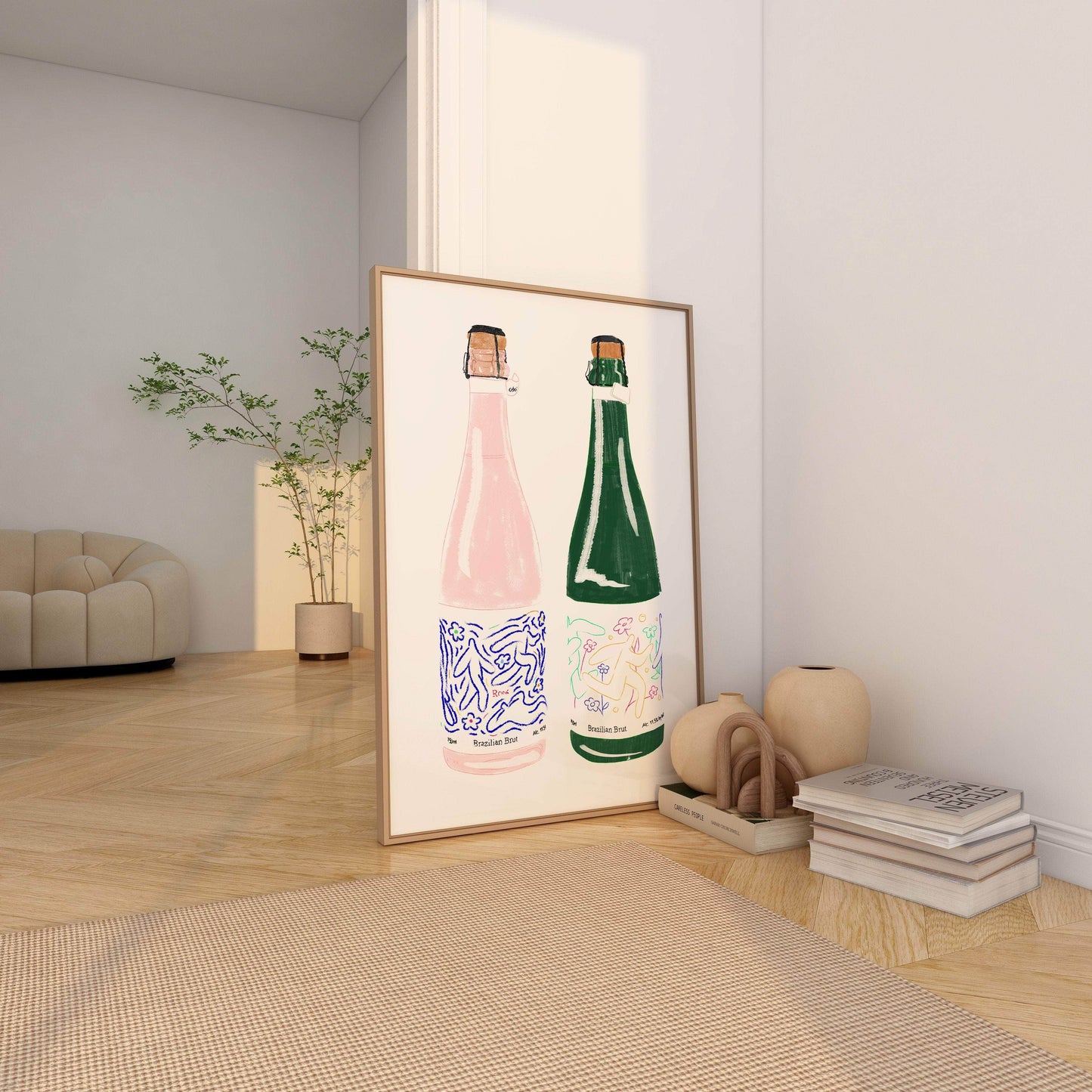 Vino Art Print