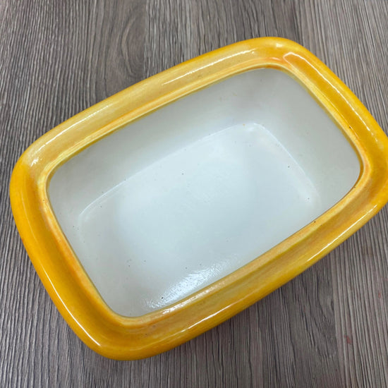 Butter Dish with Lid - Sunrise Glaze