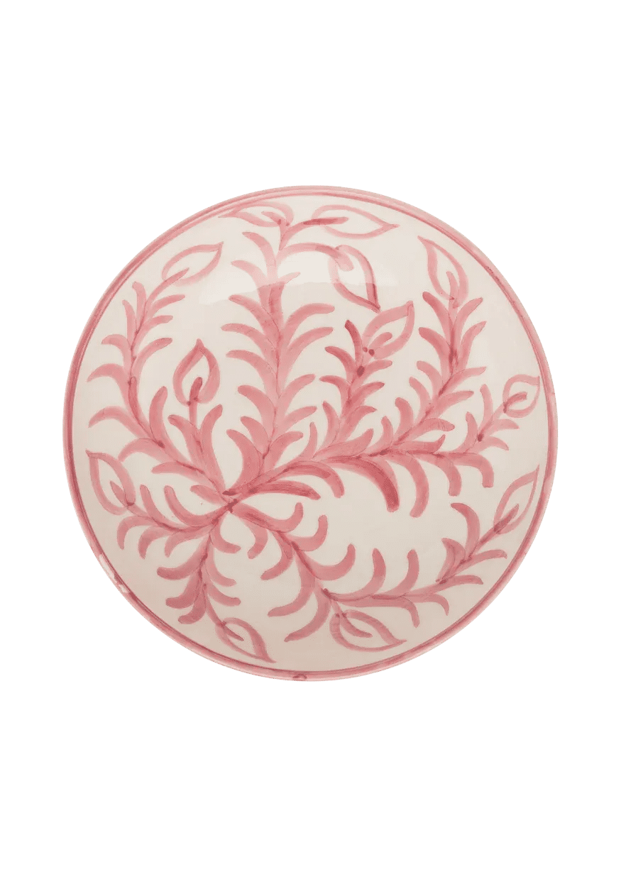 Pink Vina Large Bowl