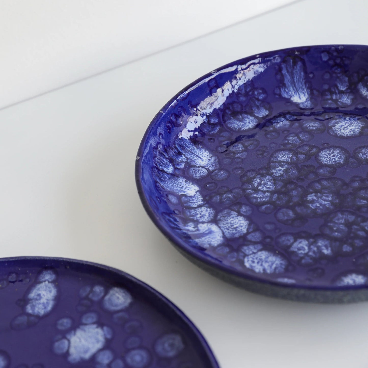 Deep Navy Galaxy Pasta Bowl