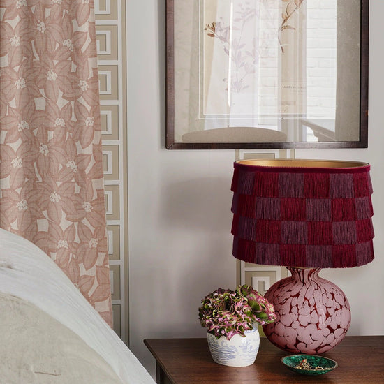 Lampshade Giselle Burgundy & Bordeaux