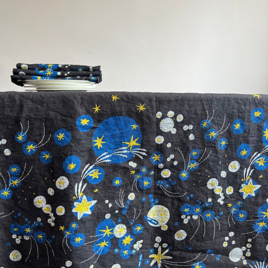 Solaris Tablecloth in Blue