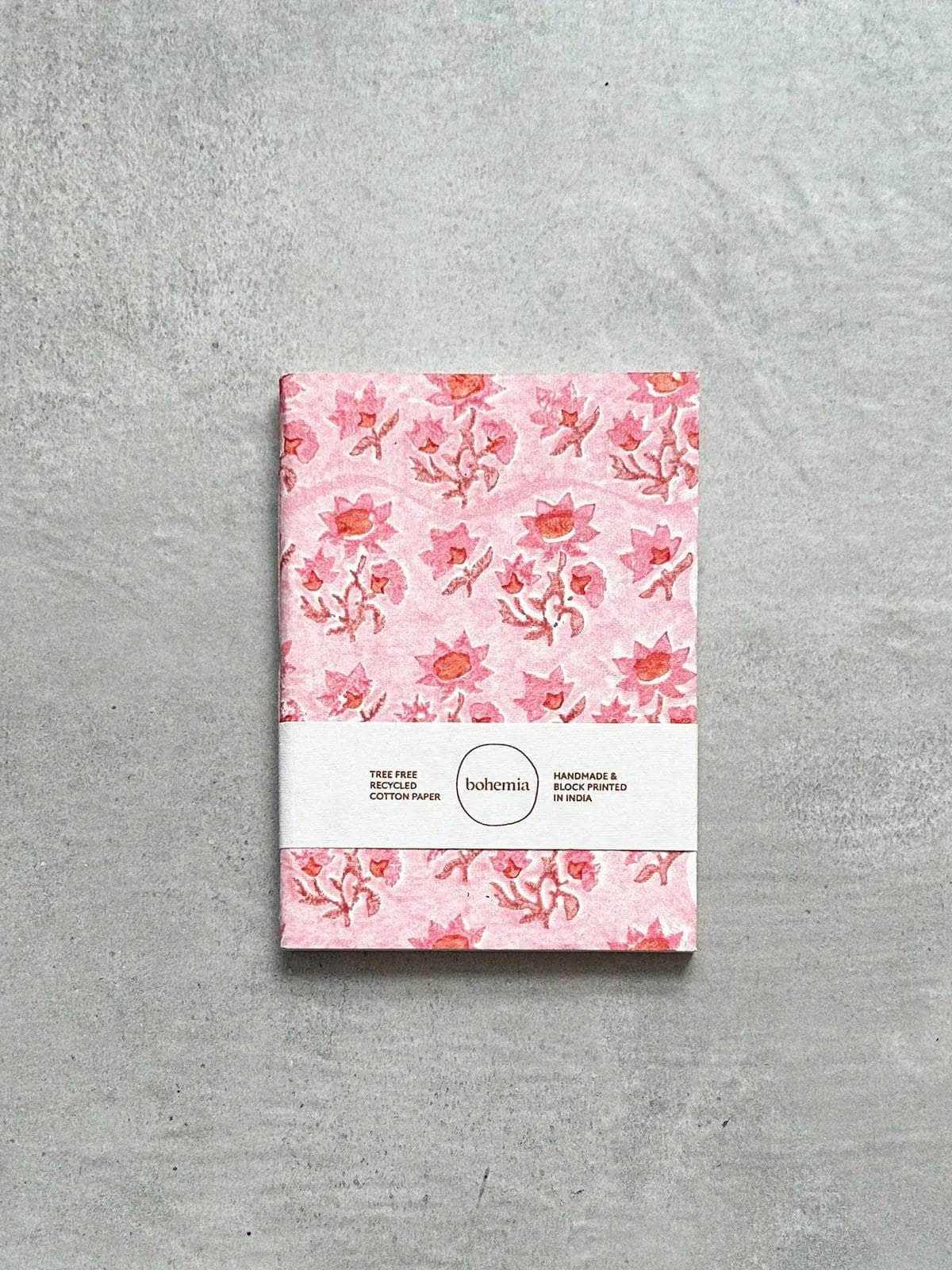 Notebook Set of 3 - Vintage Pink