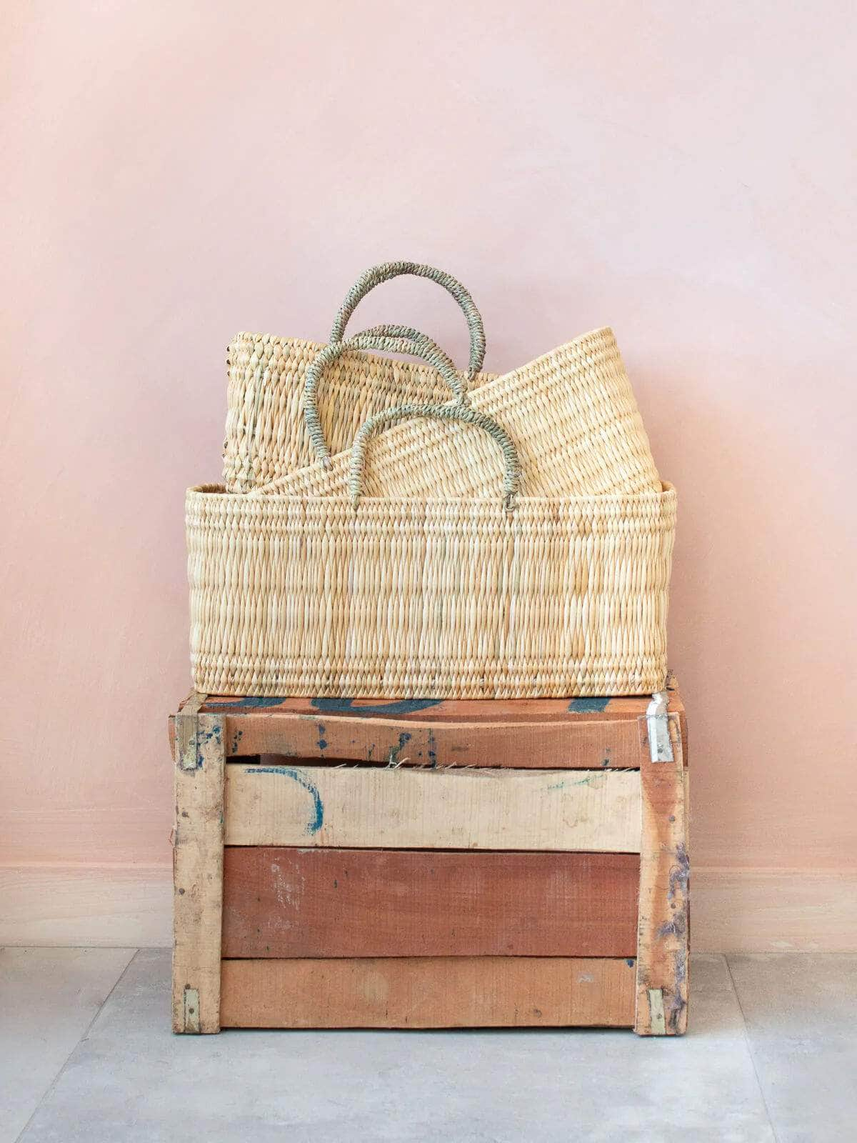 Reed Storage Baskets