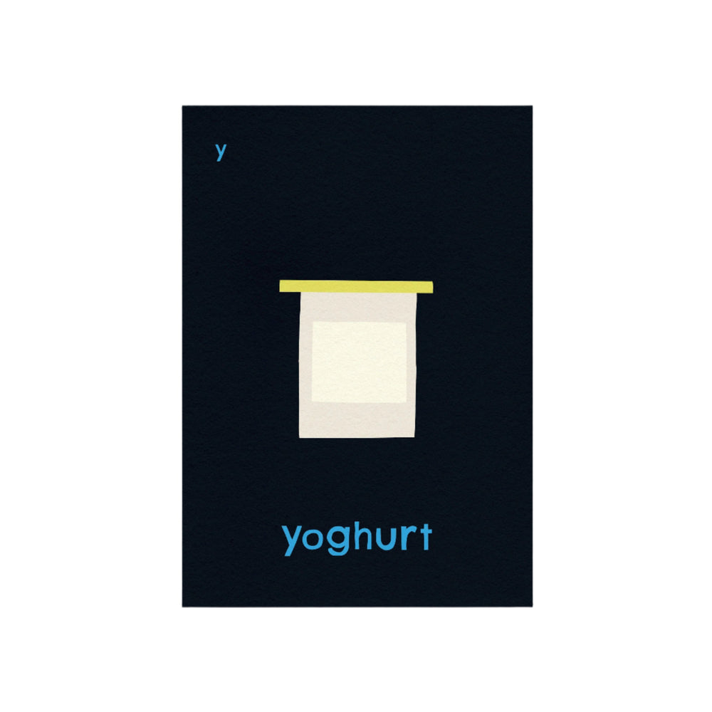 Y for Yoghurt Print