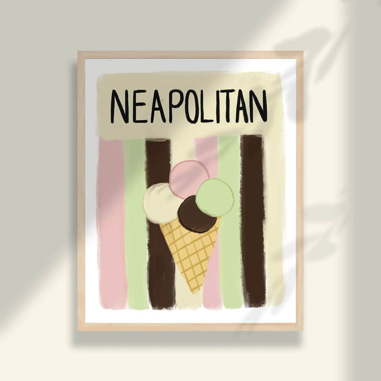 Neapolitan Art Print