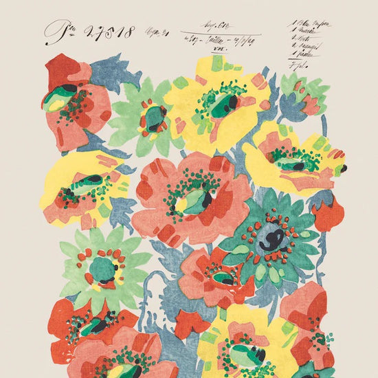 Summer Poppies II - Vintage Archive Poster Prints