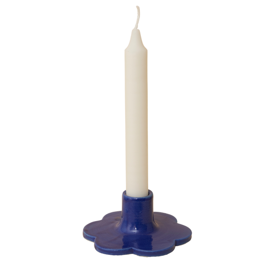 Solo Candle Holder - Blue