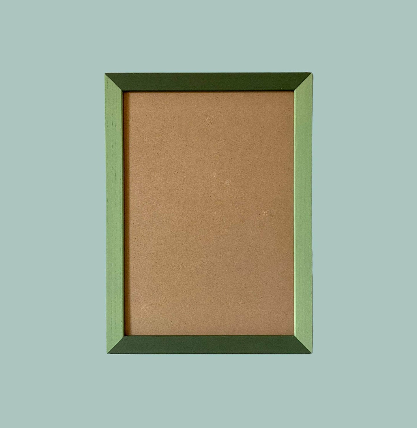 Painted Wood Picture Frame, Eat Your Greens