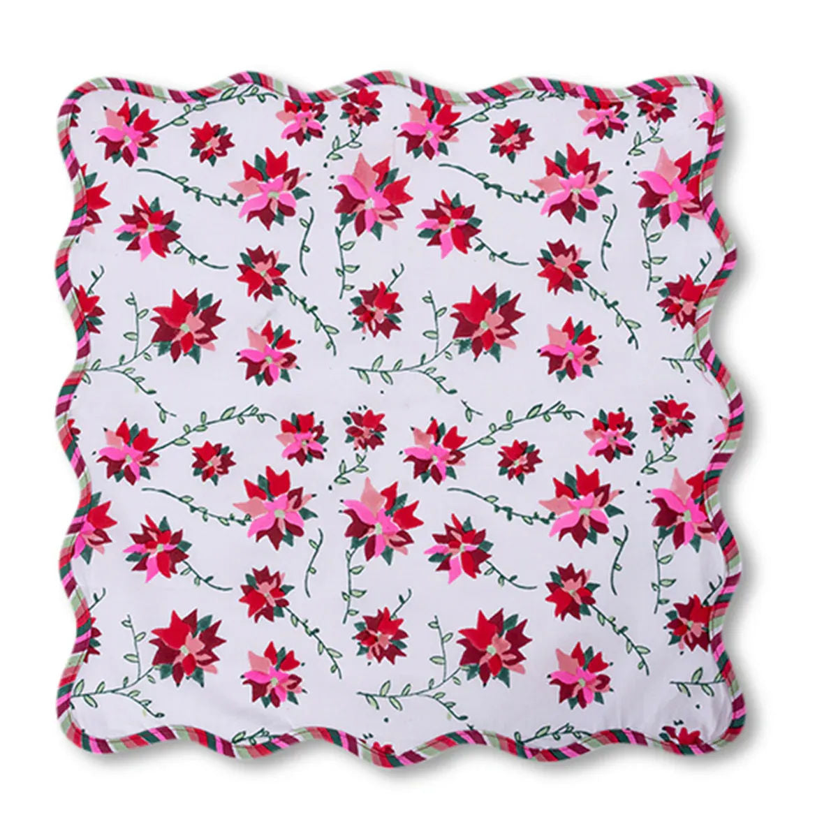 Poinsettia Napkins S/4