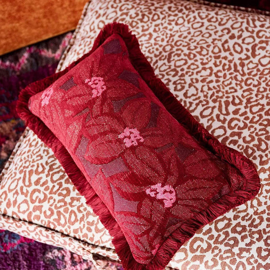 Cushion Michelle Pink & Bordeaux