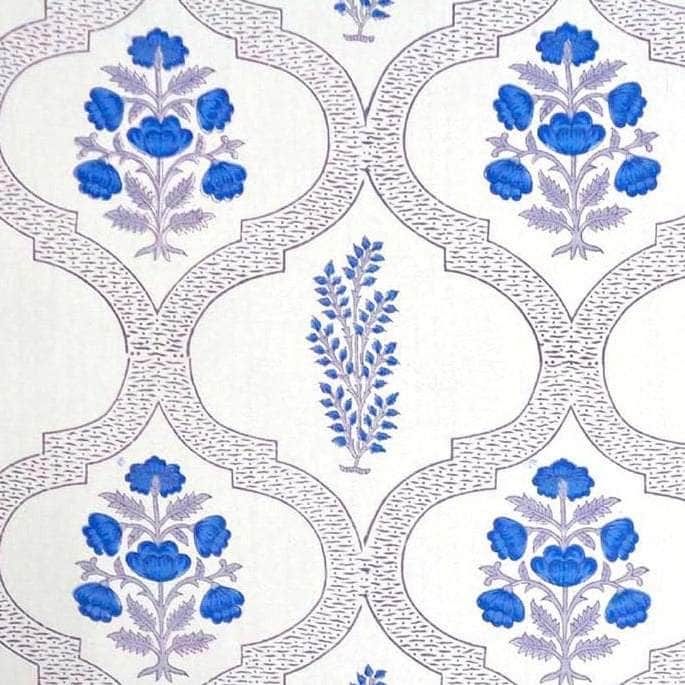 Flora Blue Tablecloth