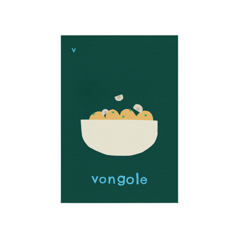 V for Vongole Print