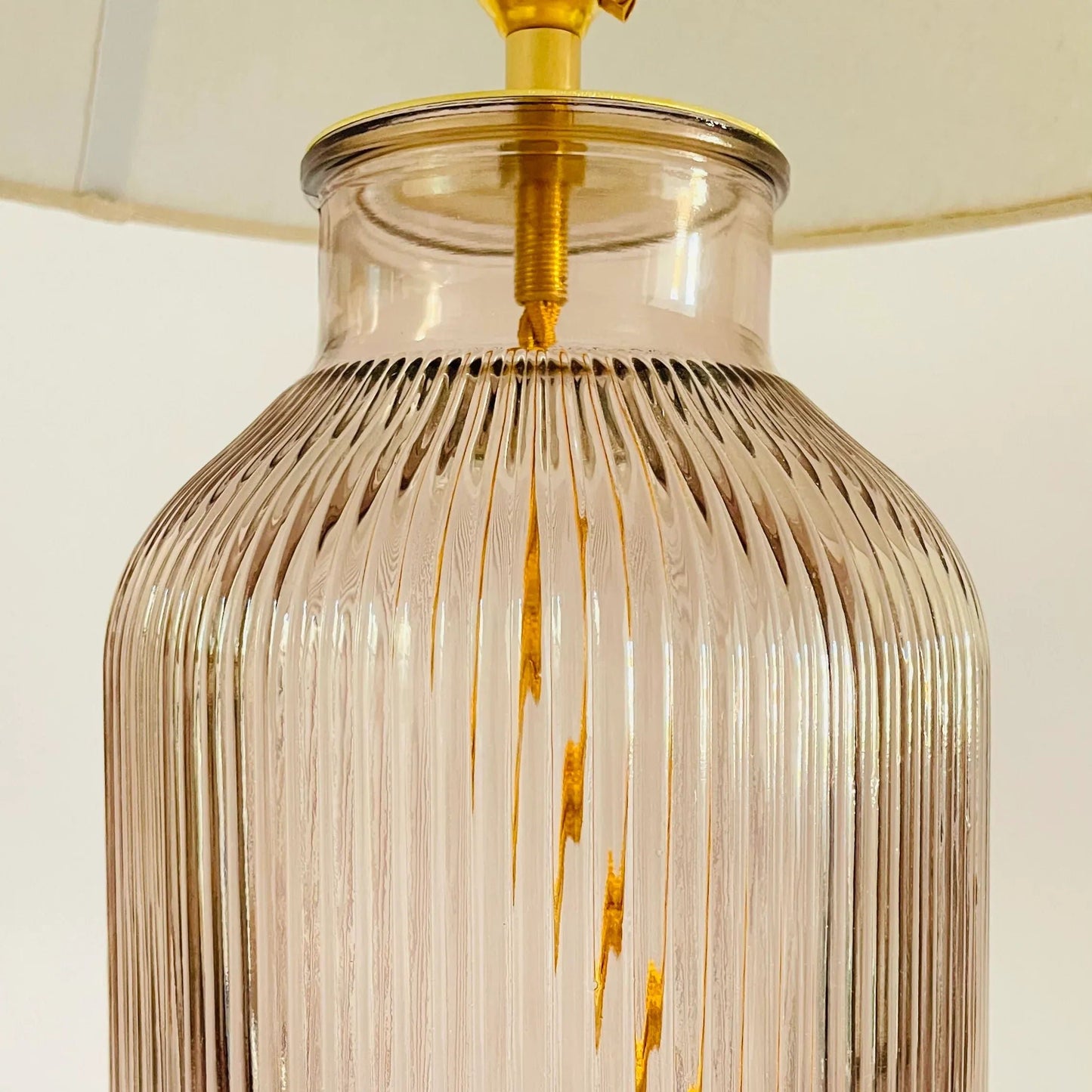 Antique French Bottle Lamp