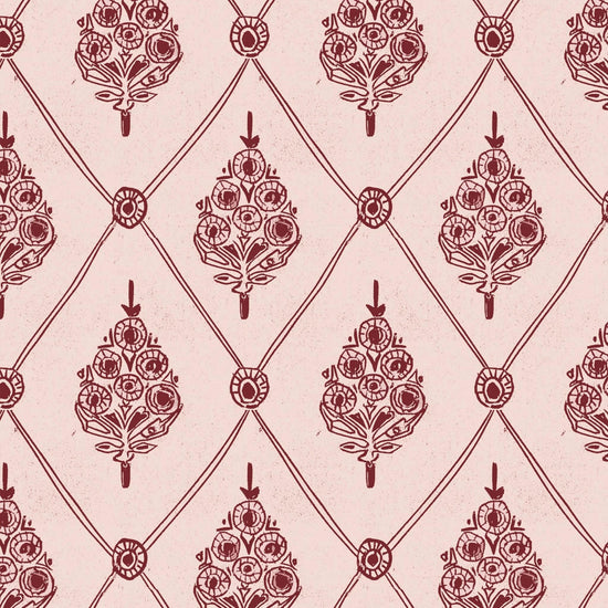 Agra Wallpaper - Pinks