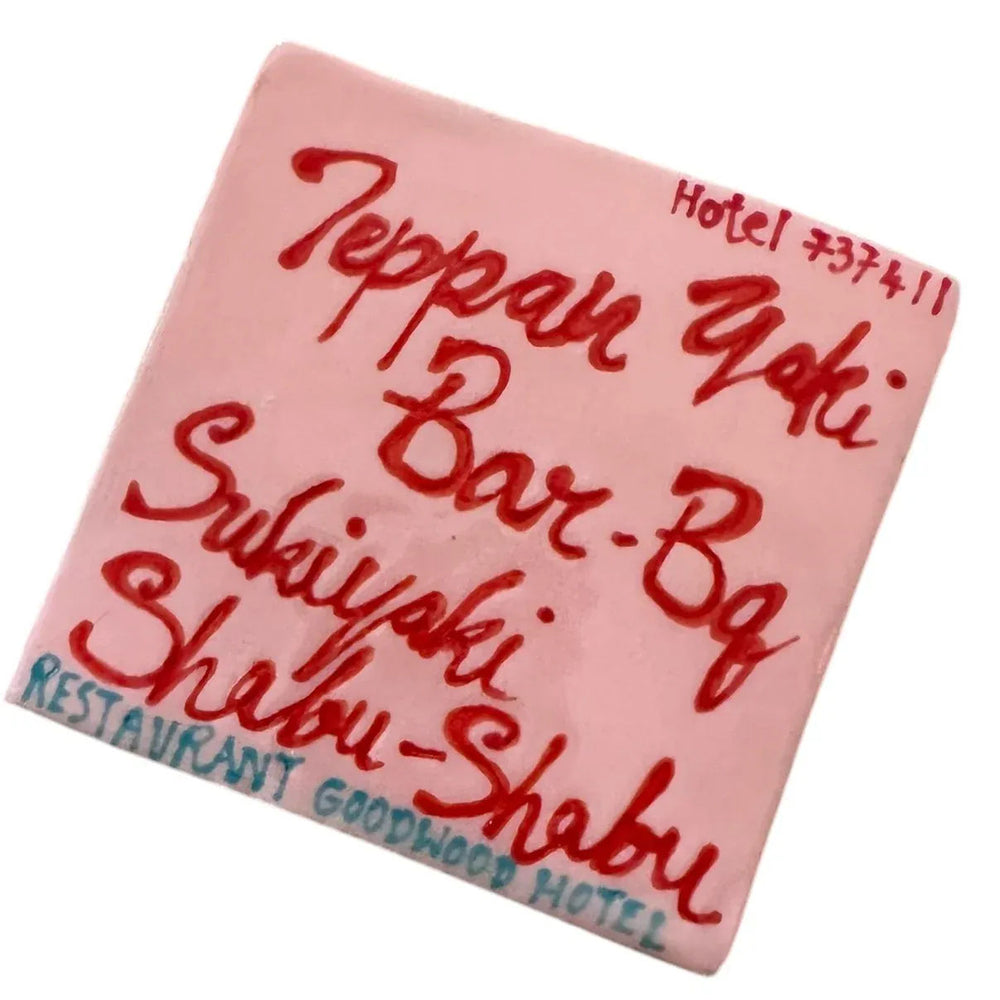 The Teppan Yaki Bar Coaster