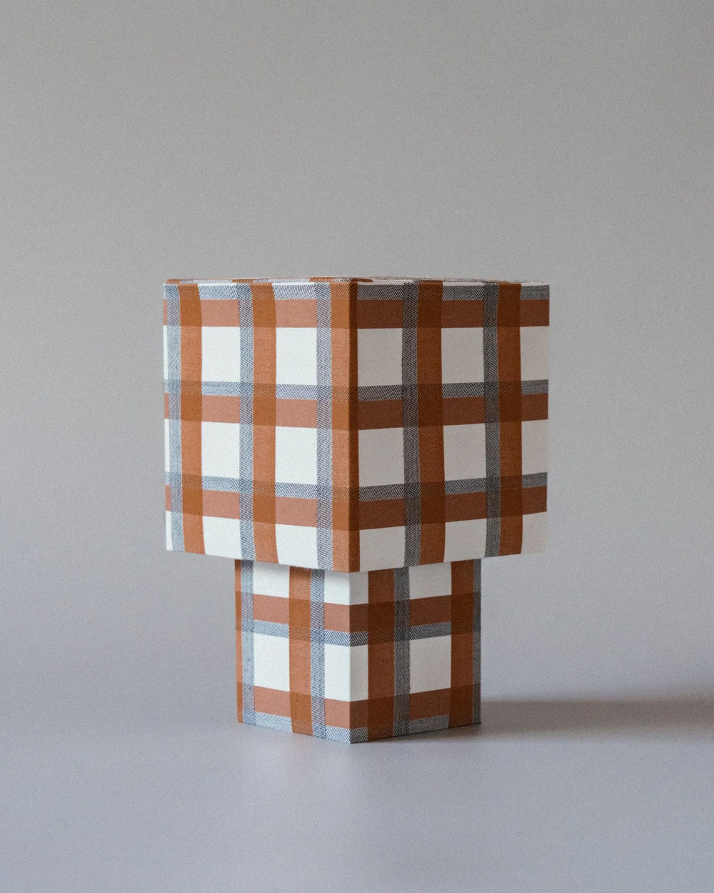 la petite boîte - Sada Rust Orange Checks