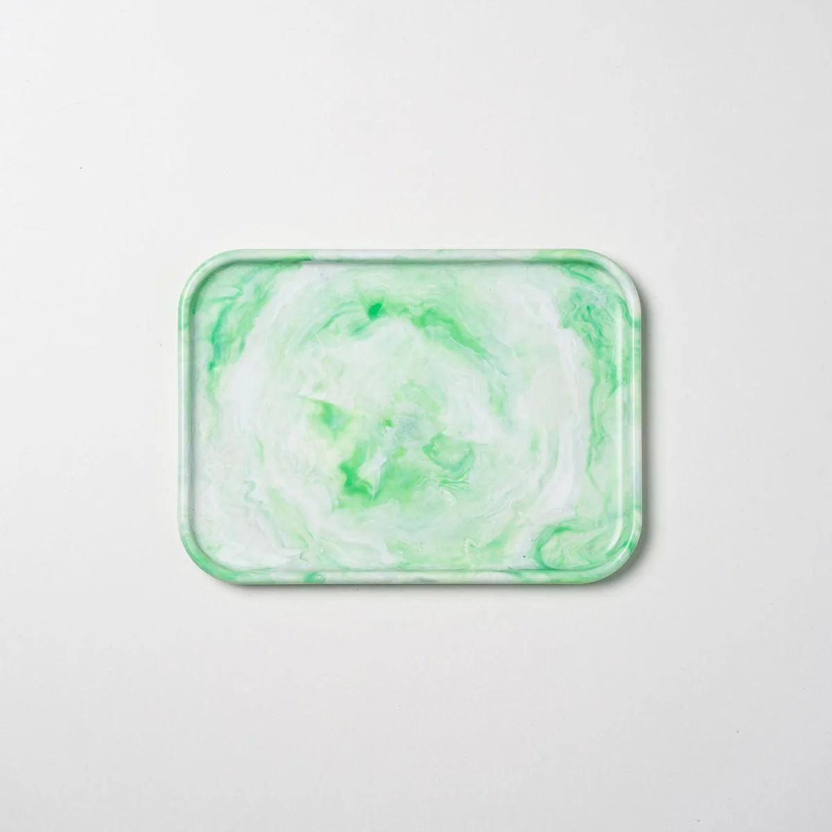 Recycled Plastic Tray - Jade