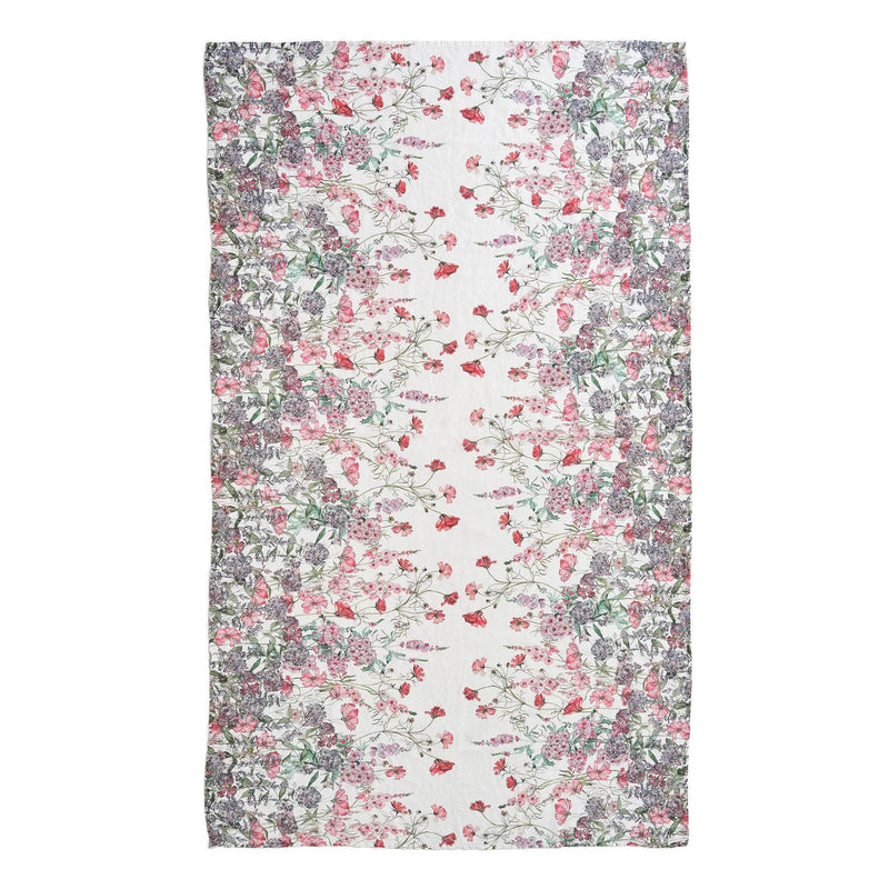 English Cutting Garden Linen Table Cloth