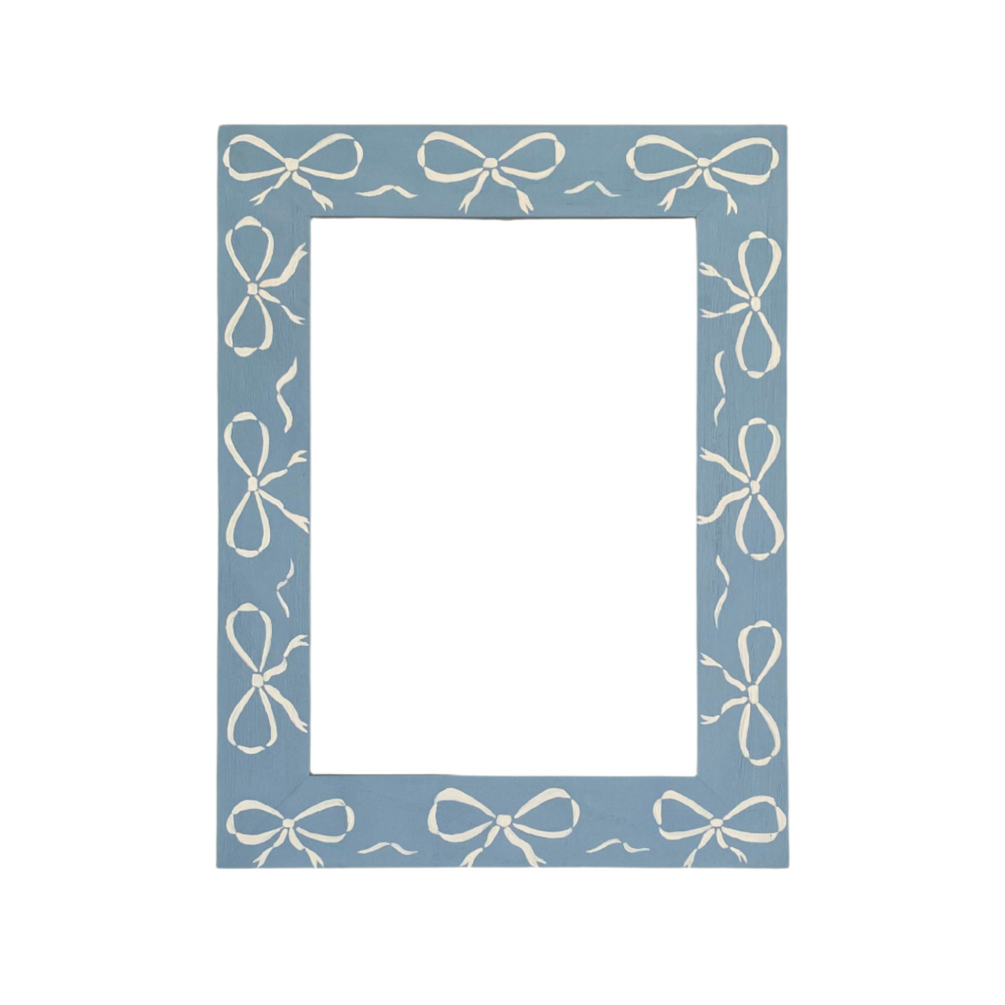 Picture Frame, Blue Bows