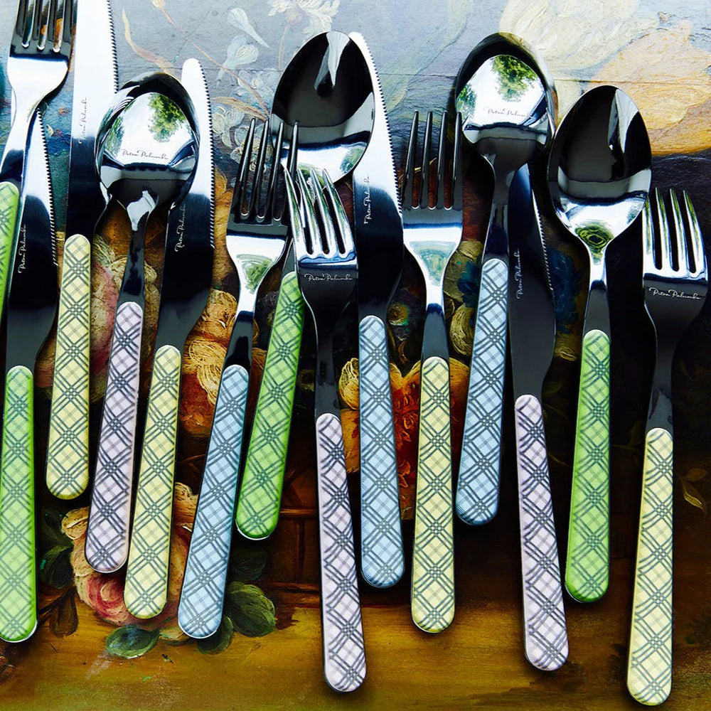 Tartan Cutlery, 16 Piece Set, All Colours