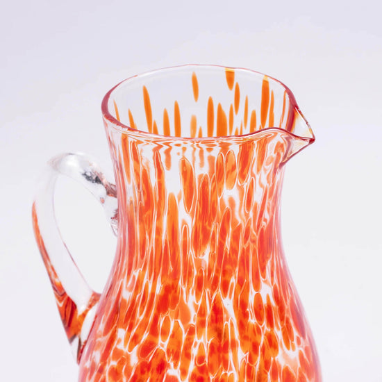 Red Murano Jug