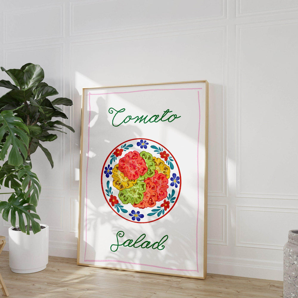 Tomato Salad Art Print