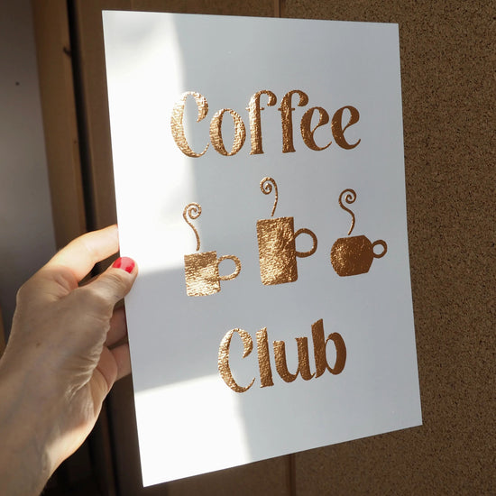 Original Coffee Club Artwork