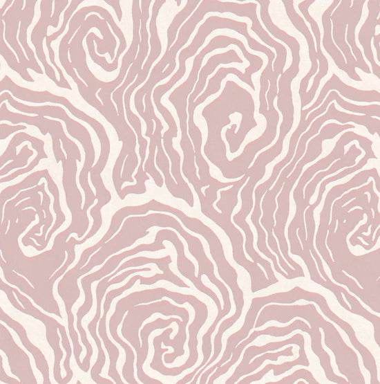 Oysters - in Venus Pink - Wallpaper