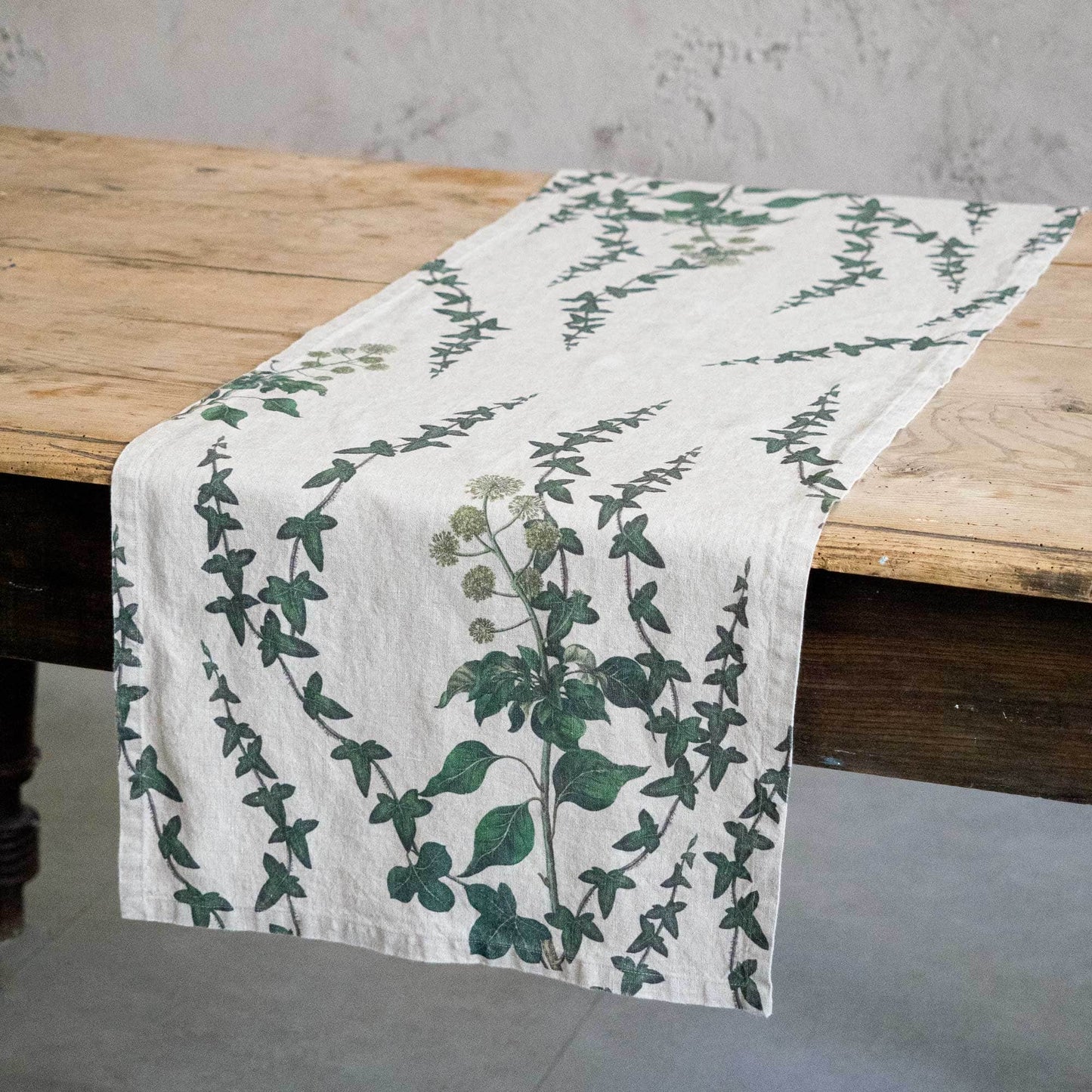 Linen Table Runner IVY