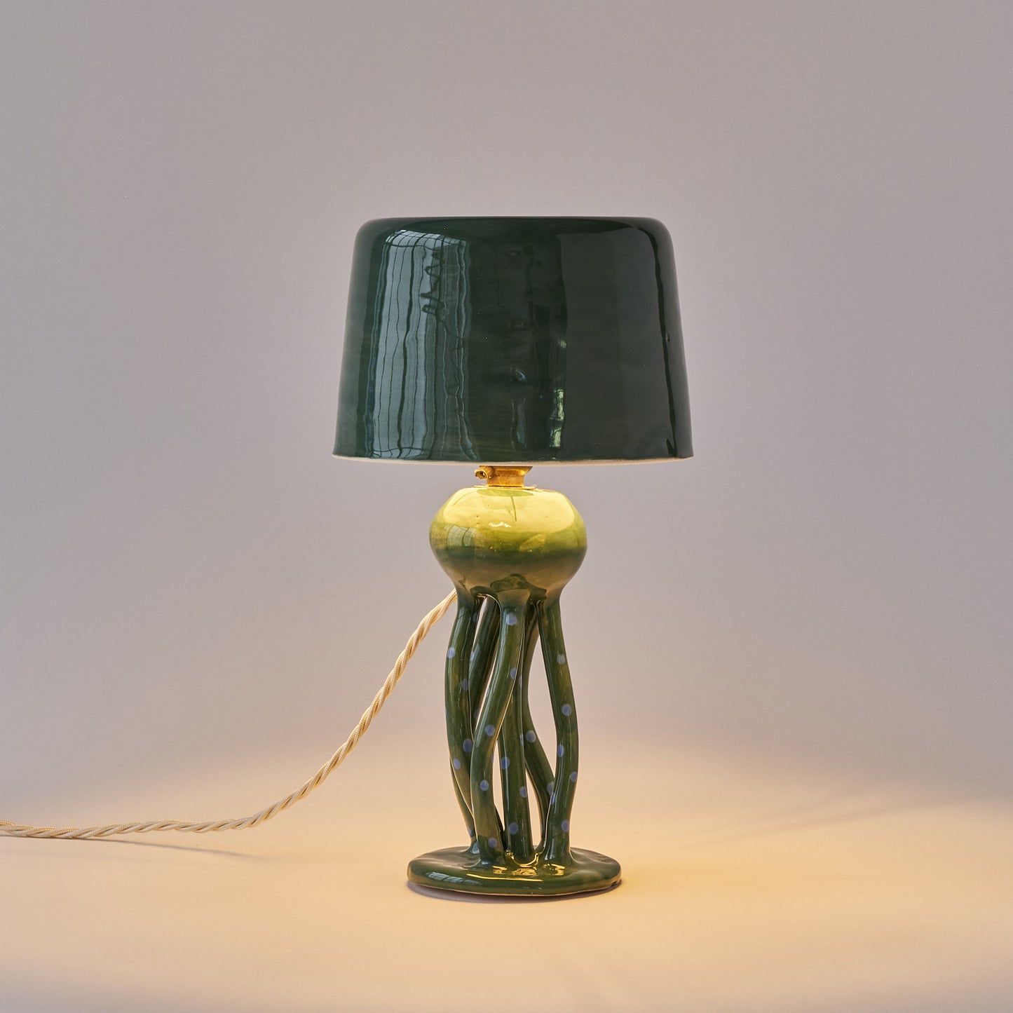 'Green Squid' Lamp