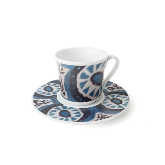 Porcelain Espresso Cup & Saucer - #04