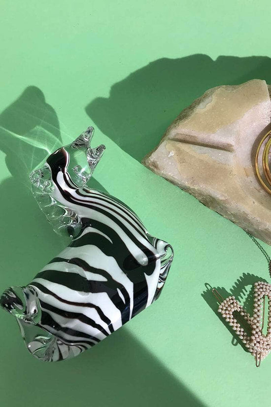 Rare Murano Zebra Statuette