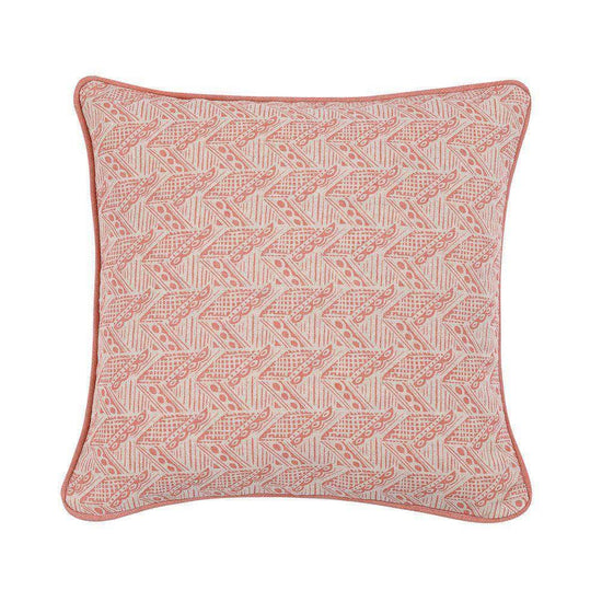 Thatch Small Cushion in Stafford Pink