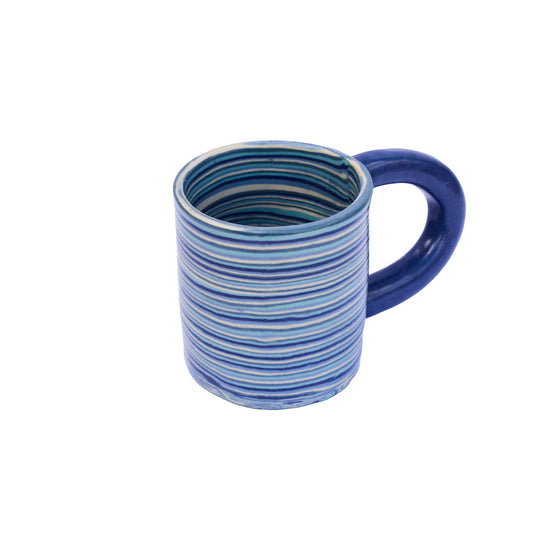 Chunky Blue Medley Mug