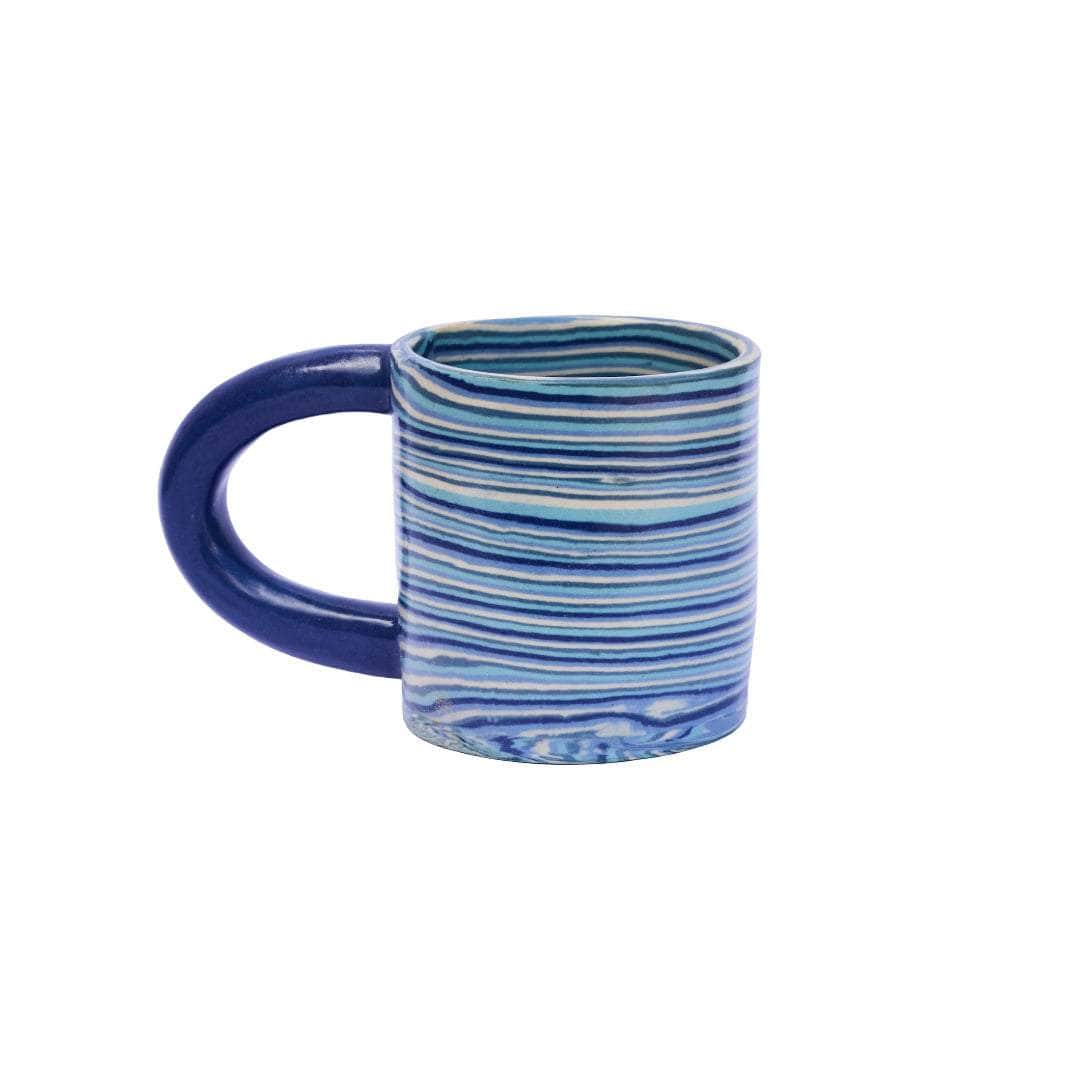 Chunky Blue Medley Mug