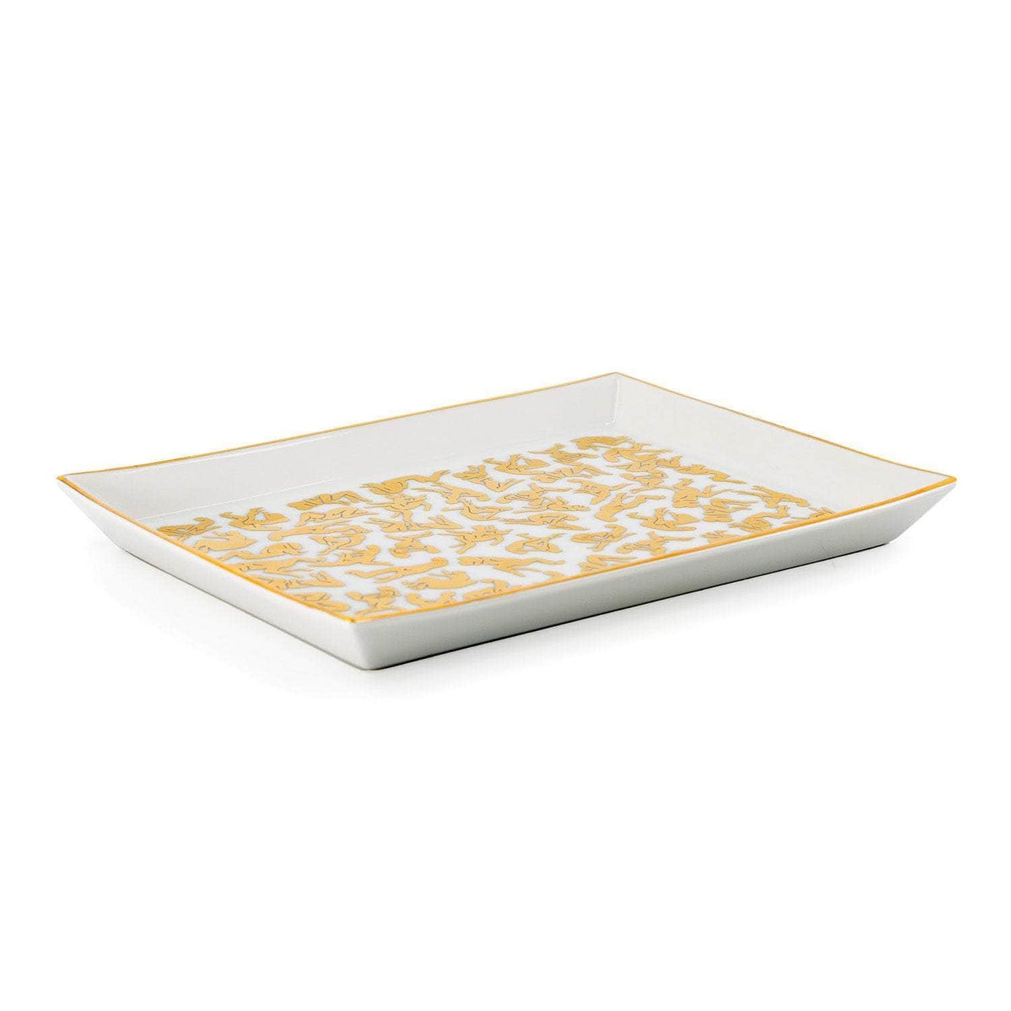 Porcelain Golden Tray Kamo Sutra