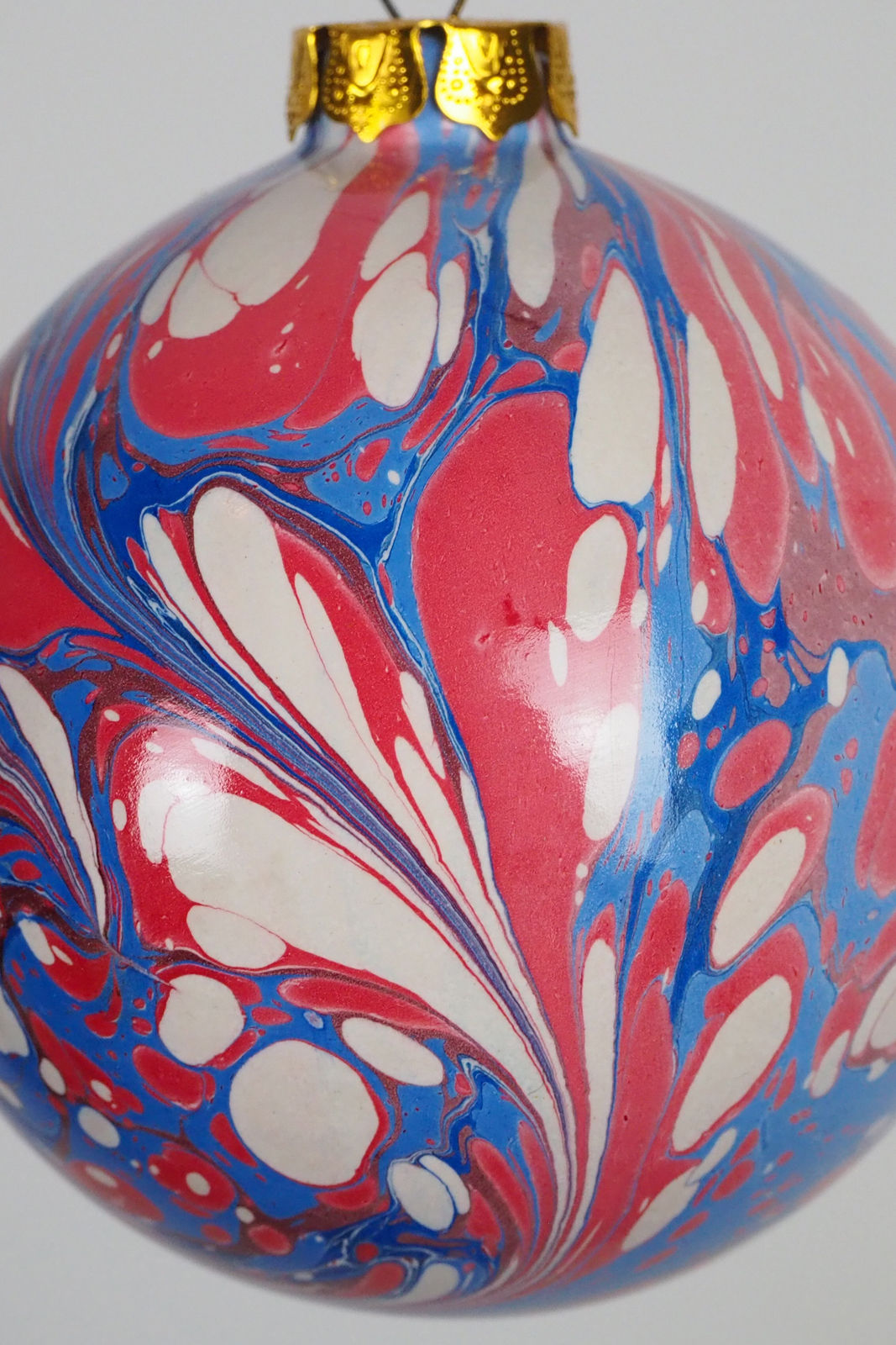 Large Jack Marbled Bauble