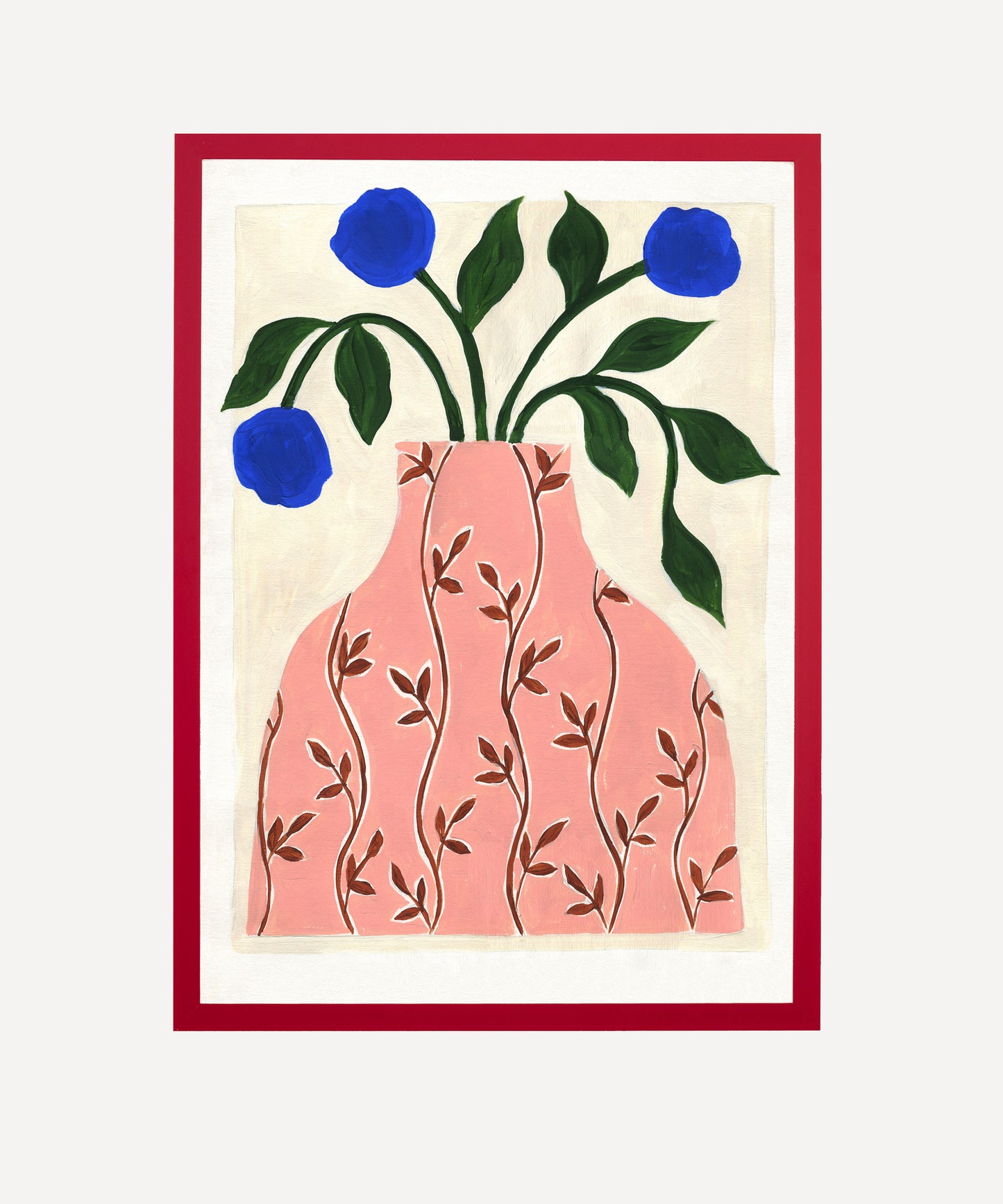 Blush and Blue, Giclée Print