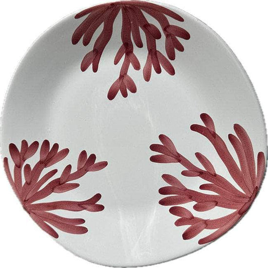 Bordeaux Coral Plate - Corallo