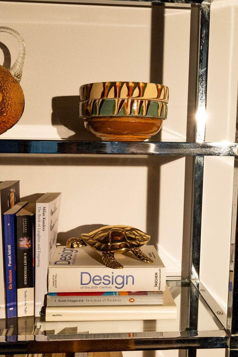 Vintage Brass Turtle Box