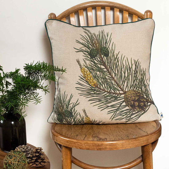 Linen Cushion Cover PINE