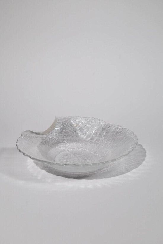 Vintage Shell Glass Bowl by IVV Italy